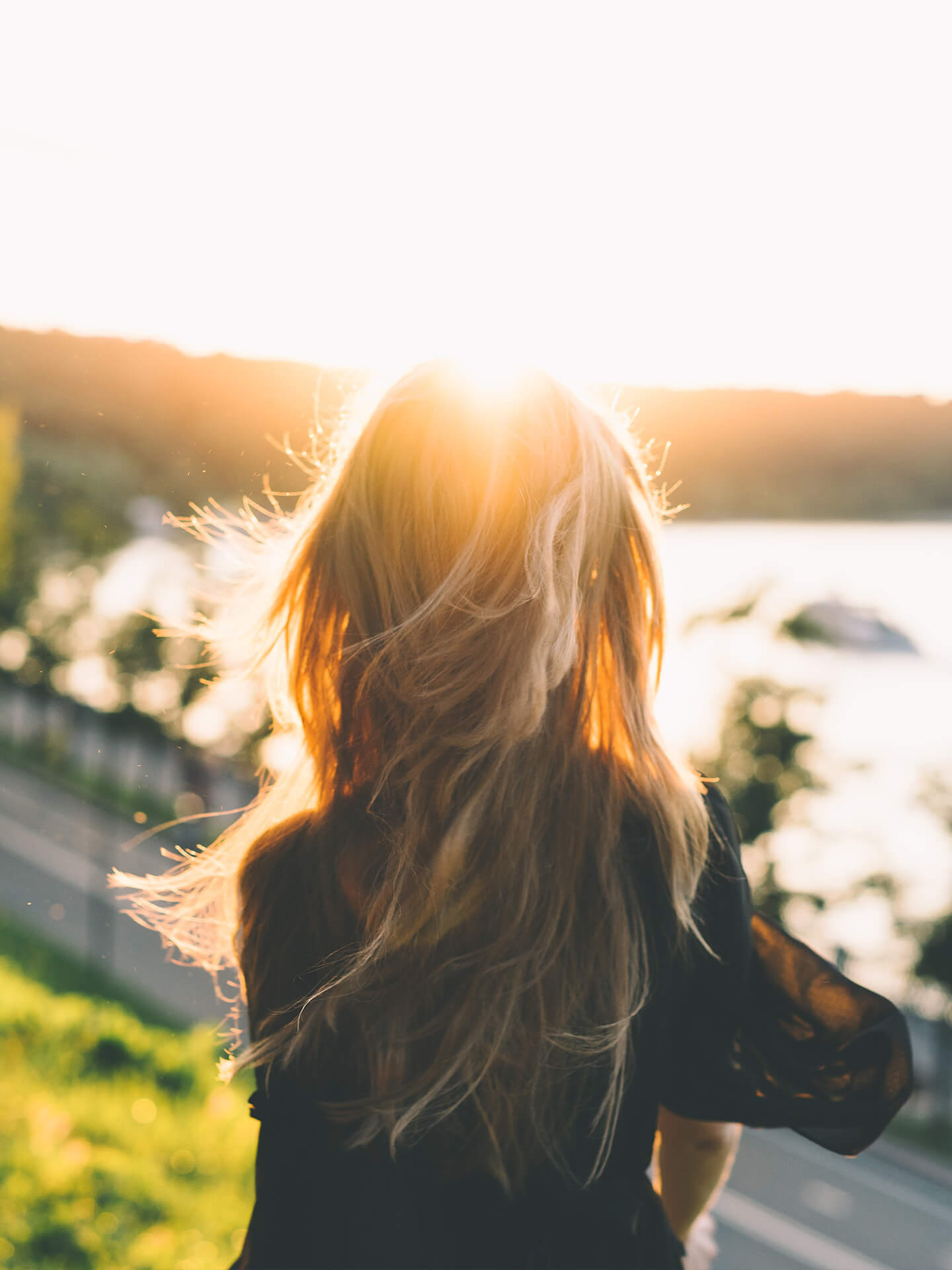 Nothing like clearing your mind as you watch the sun go down.